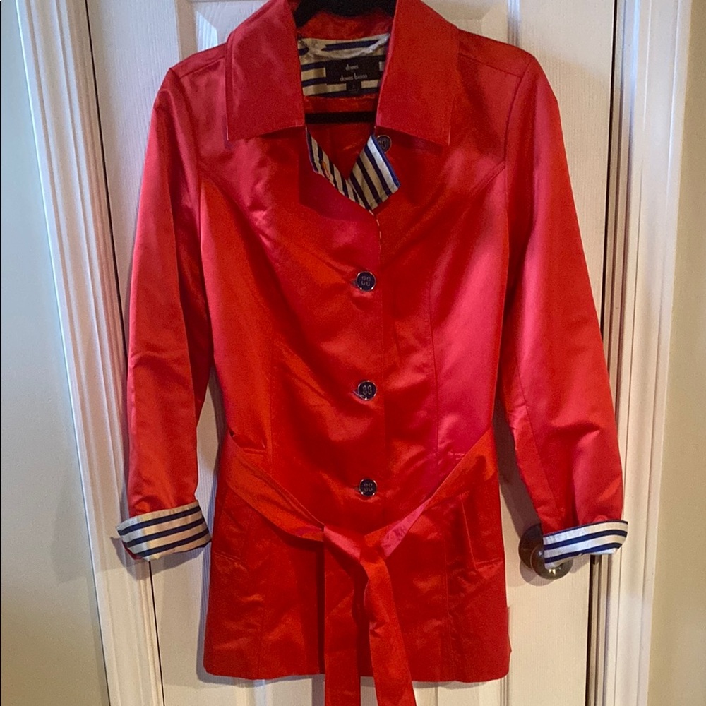 Dennis Basso Red Women's Jacket